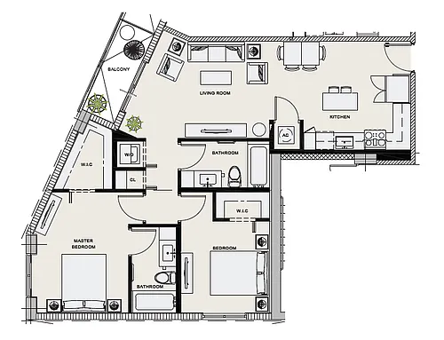 Floor plan B8