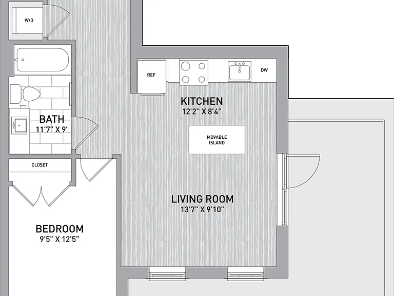 B7 floor plan Willow & Maple