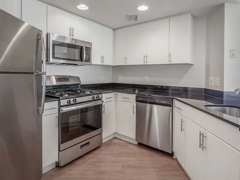 Kitchen with Stainless Steel Appliances
