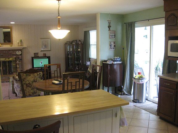 Tile Floor in Kitchen