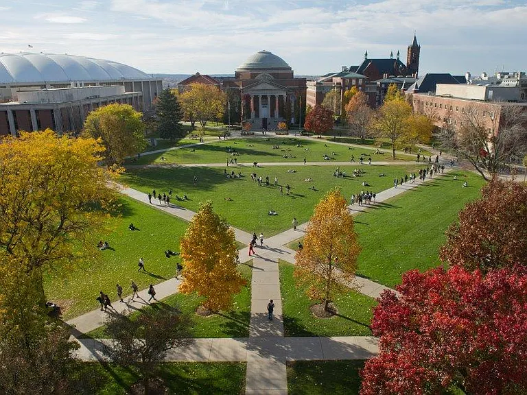 Johns Hopkins University- Quick Walk Away

-Penn Train Station- Get to DC & throughout U.S. (station ~5 minutes away)
-Free Buses- 3 blocks away