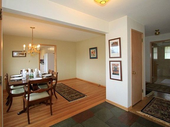 Immaculate home. Slate entry with beautiful hardwood floors through-out the main level.