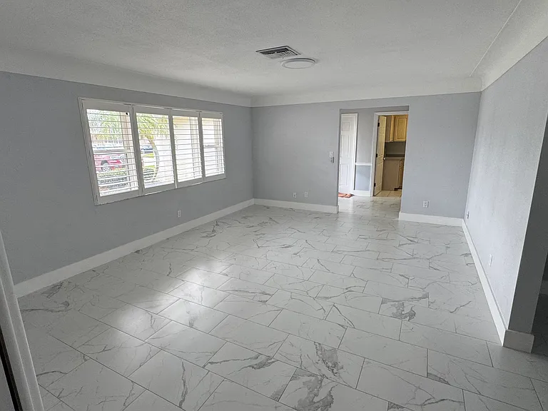 Living room from hallway