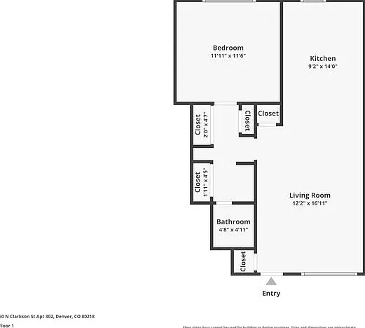 50 N Clarkson St #302 — Photo 23