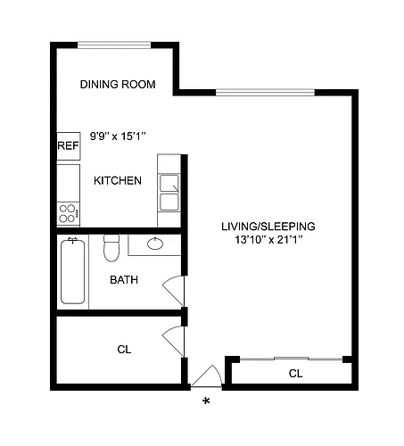 Floor plan S1