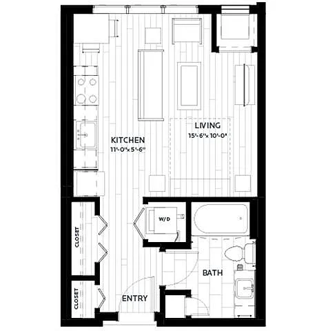 Floor plan Flats | Sage 1