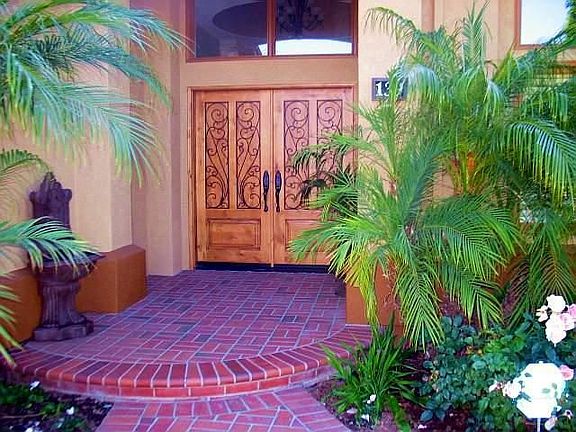 Beautiful Double Door Entry