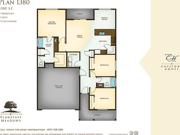 Plan 1380 Floorplan