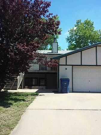 Front entrance, lower level with garage entered from kitchen.