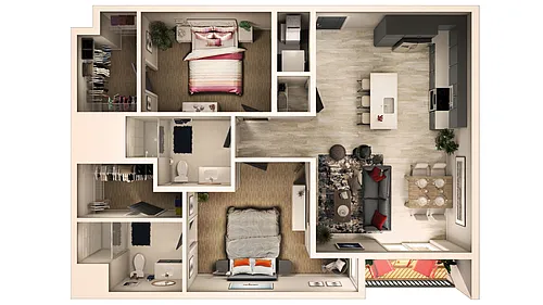 Floor plan Prince