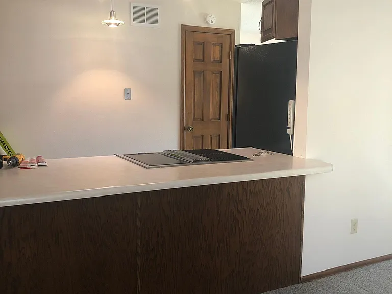 Kitchen and pantry, with skylight