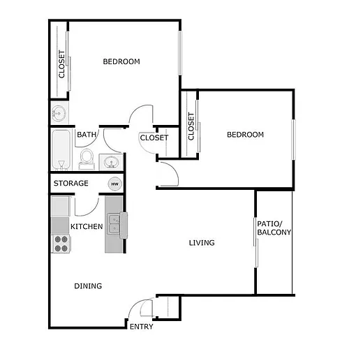 Floor plan 2X1