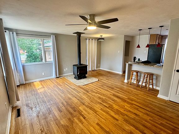 Upstairs living area