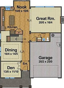 Downstairs