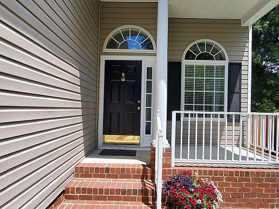 Brick masonry front porch