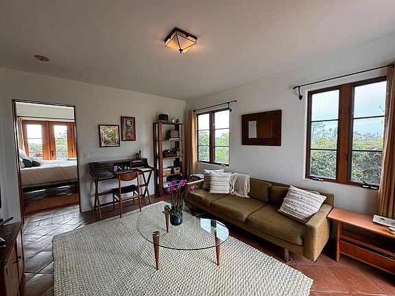 living room through to bedroom