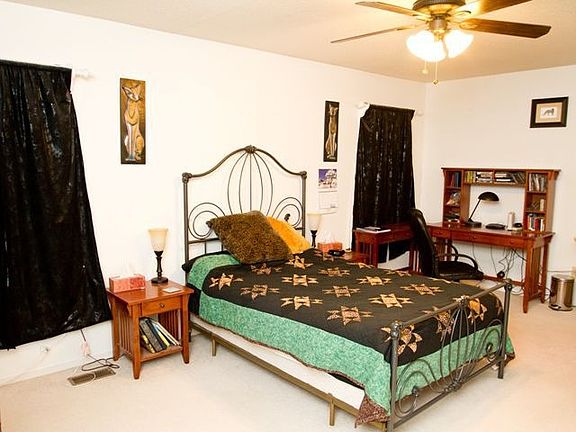 spacious master bedroom
