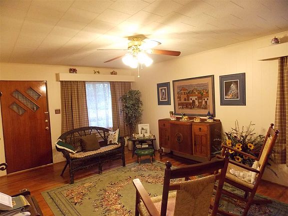 Living Room with original Hardwood Floors