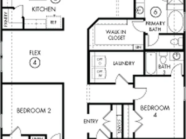 The Henderson (C404) Plan, Montgomery Oaks - Estate