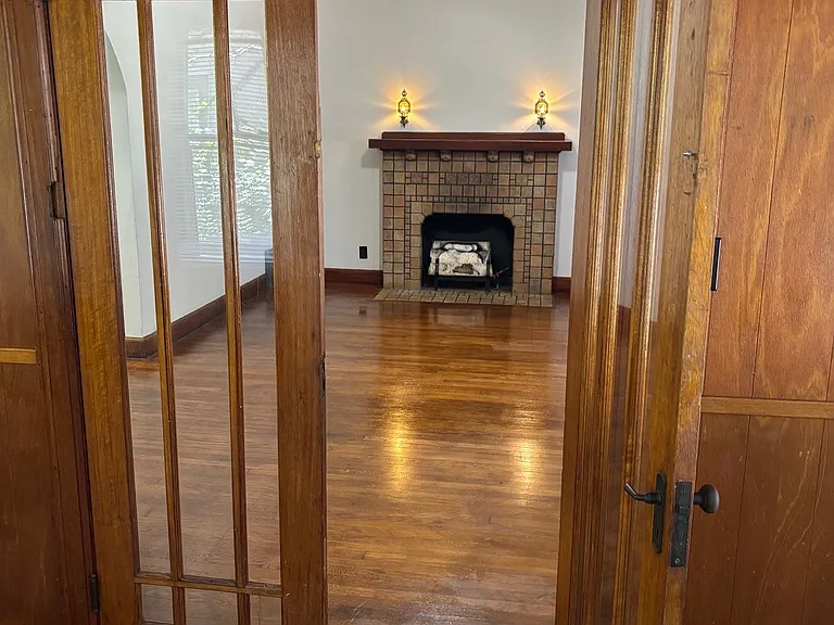 Den/bedroom looking into Living room