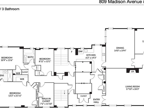3rd image of 809 Madison Ave #12BC