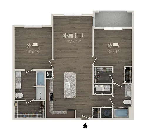 Floor plan B11