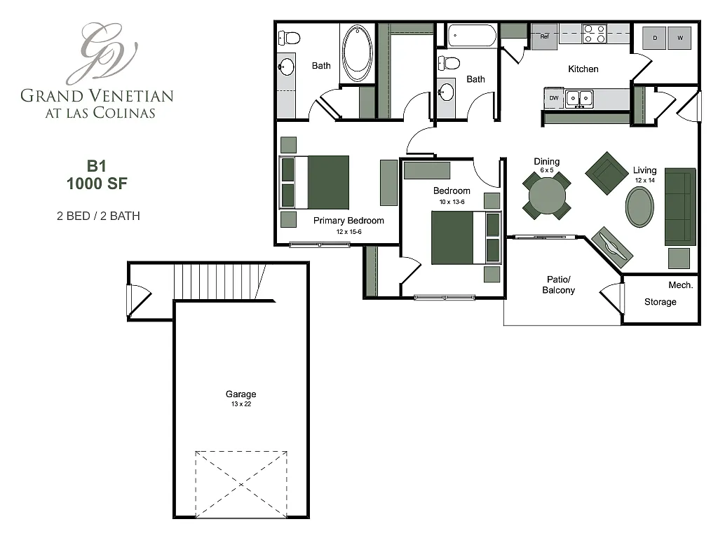 Floor plan B1