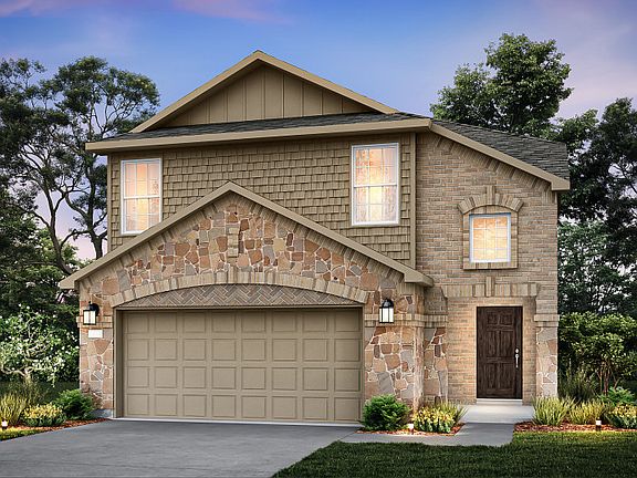 The Springfield, a 2-story new construction home showing Home Exterior R
