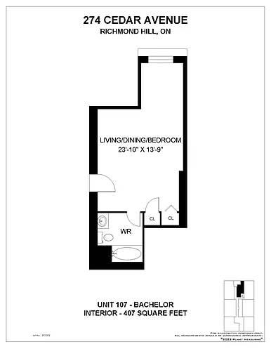 Floor plan 274-107