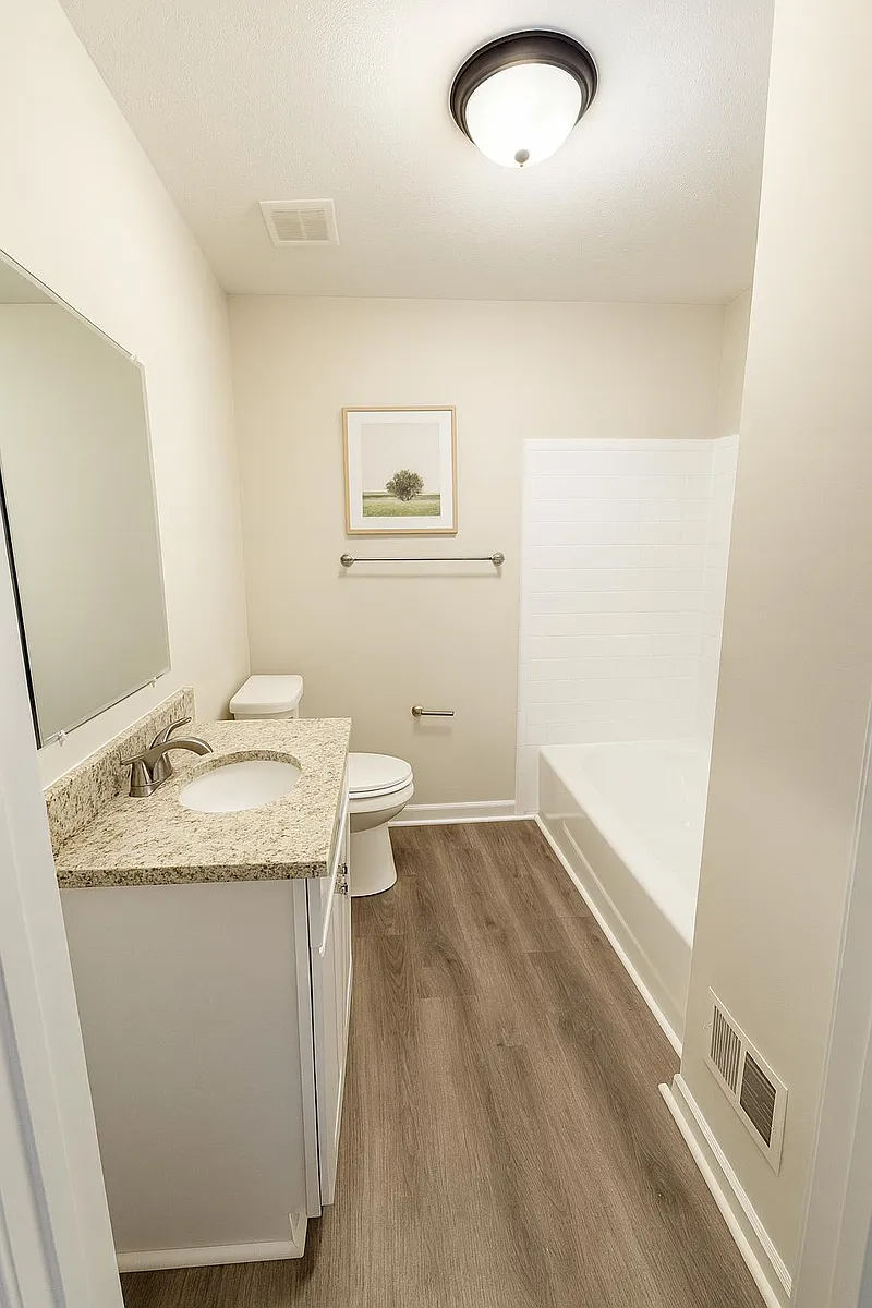 Shared Bath (Room 1,2, & 4) - Parkview Dr