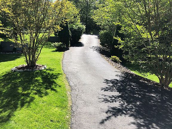 Bottom of driveway