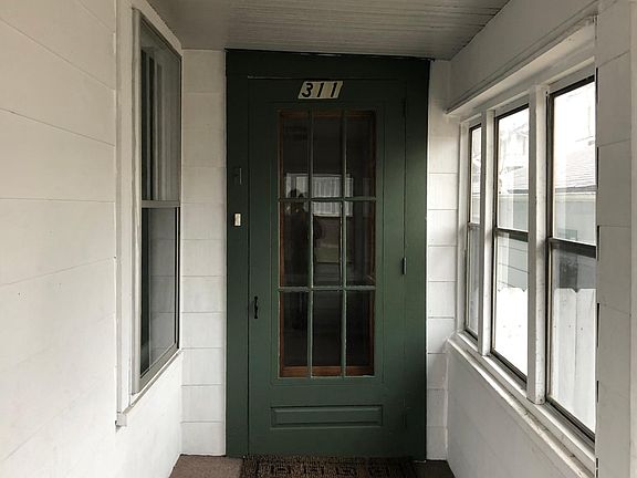 Front door of unit.
