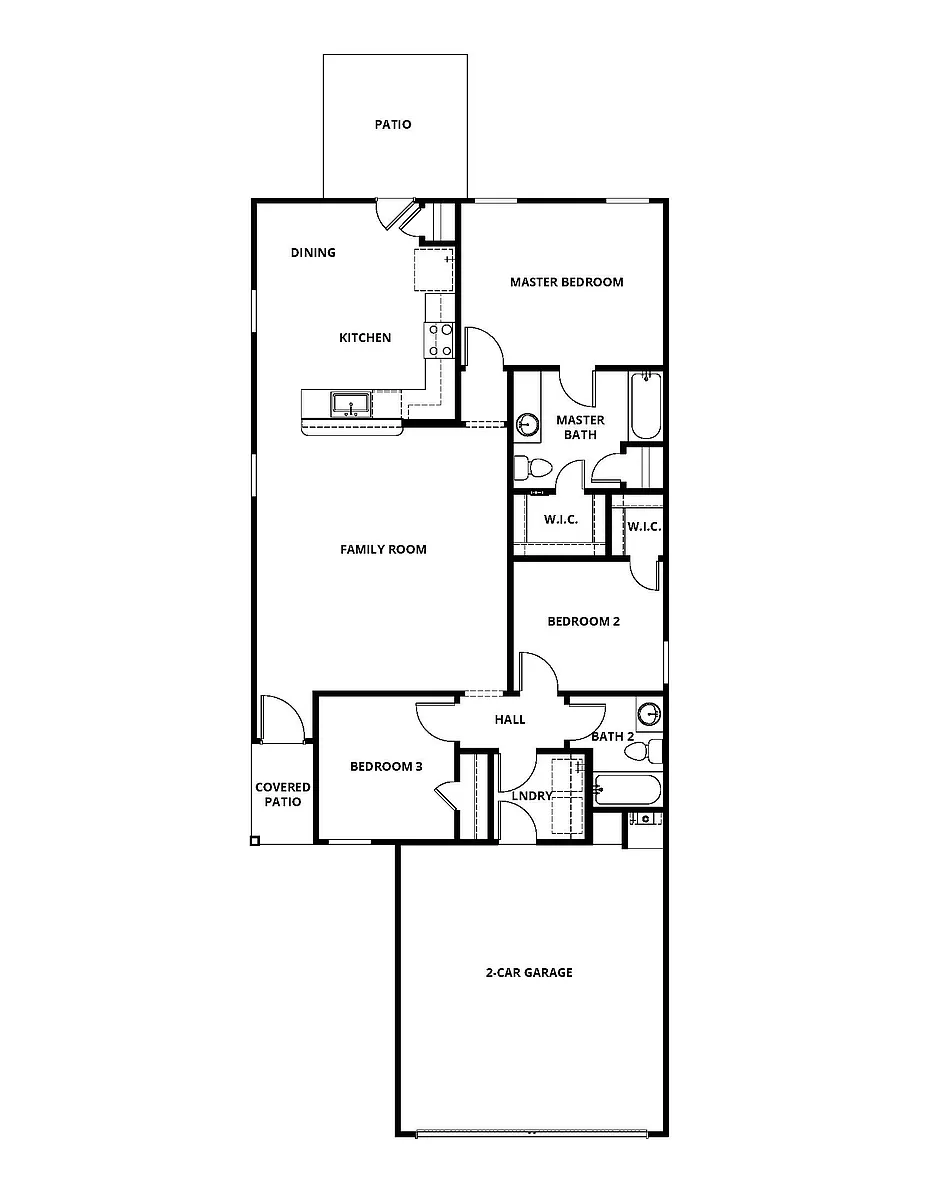 Floor plan Pecan