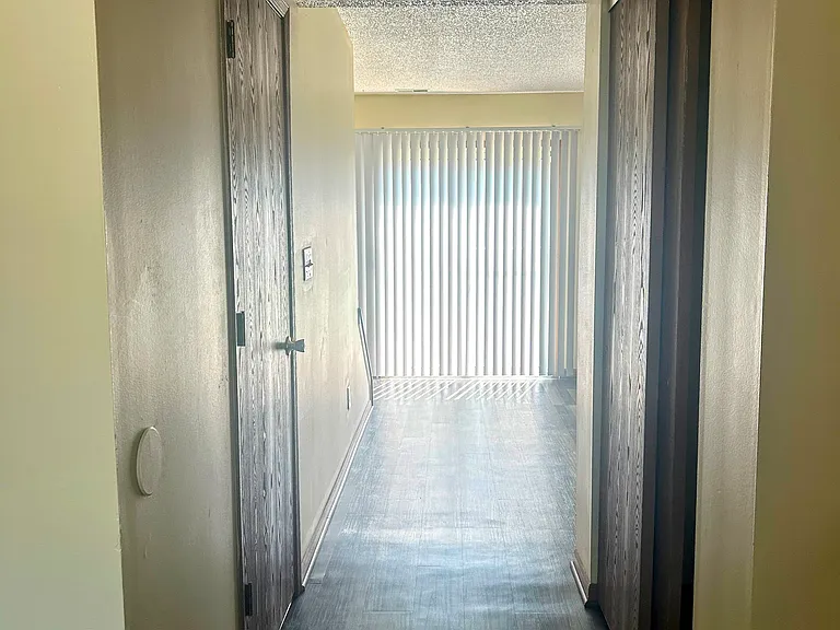 Hallway to the living room