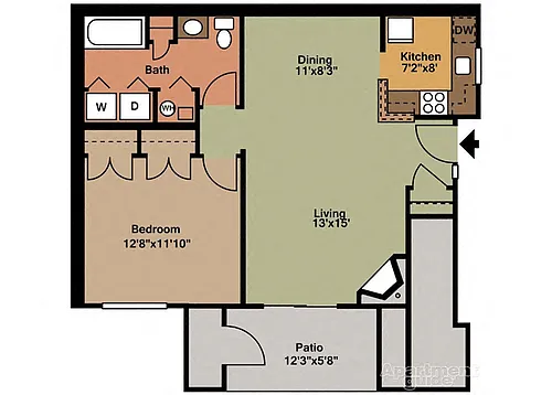Floor plan Violet