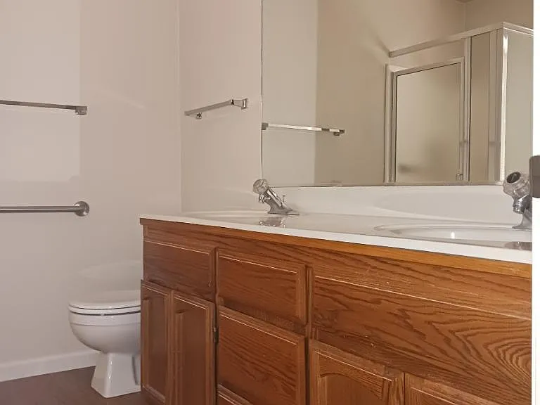 Master bathroom.