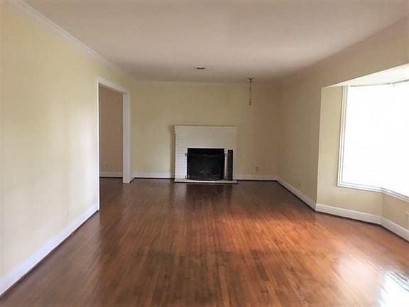 Formal Living Room with hardwood floors and fireplace