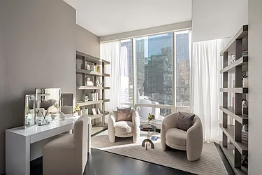 Rented by Extell Marketing Group LLC