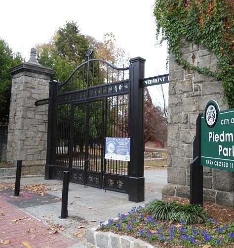 Piedmont Park entrance @ 14th Street