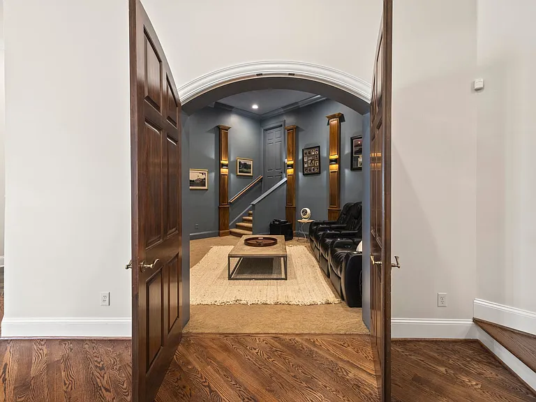 Entrance to theatre from Man Cave First Floor