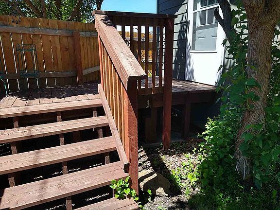 Front deck entry
