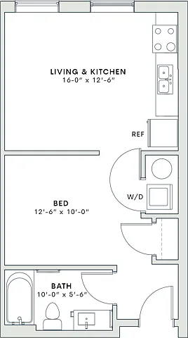 Floor plan Davis 481