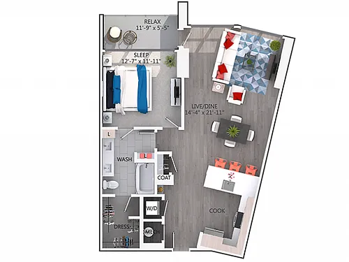 Floor plan A5a