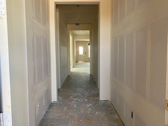 Construction progress - entryway into open concept living space