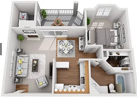Floor plan 672