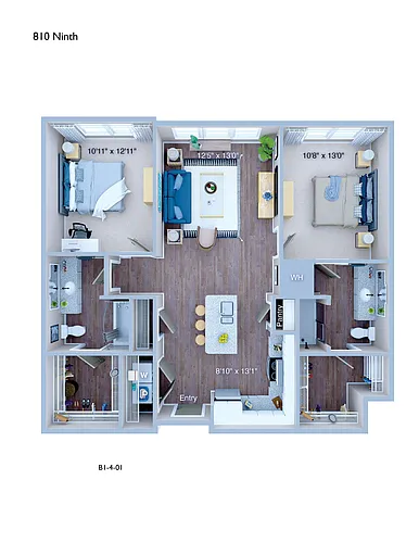Floor plan B14
