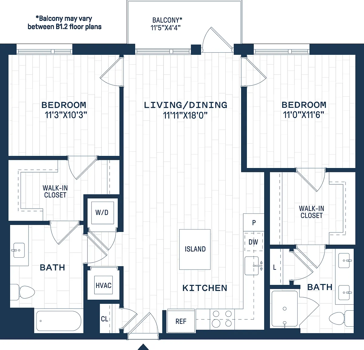 Floor plan B12