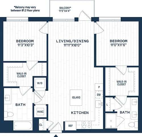 Floor plan B12