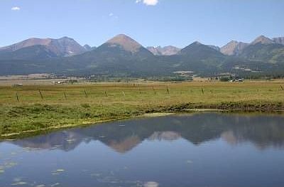view and pond