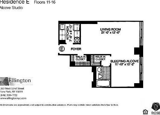 2nd image of 260 W 52nd St APT 15E